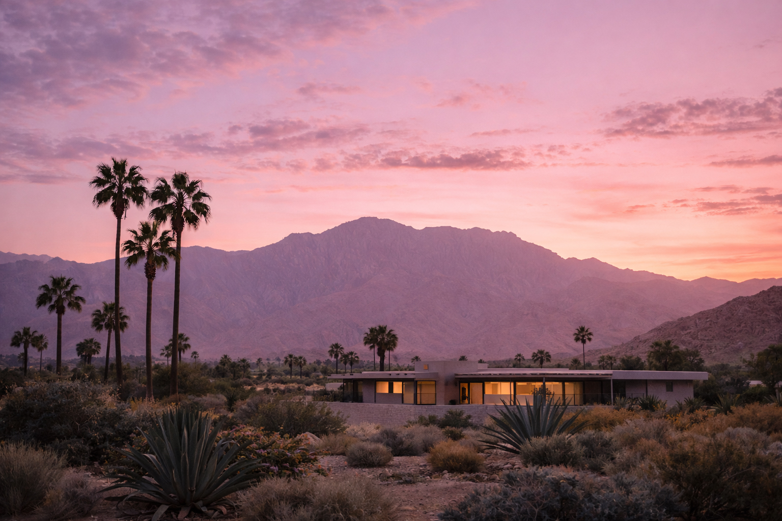 パームスプリングスの影