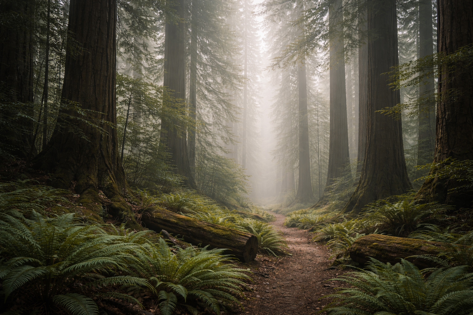北カリフォルニアの海辺