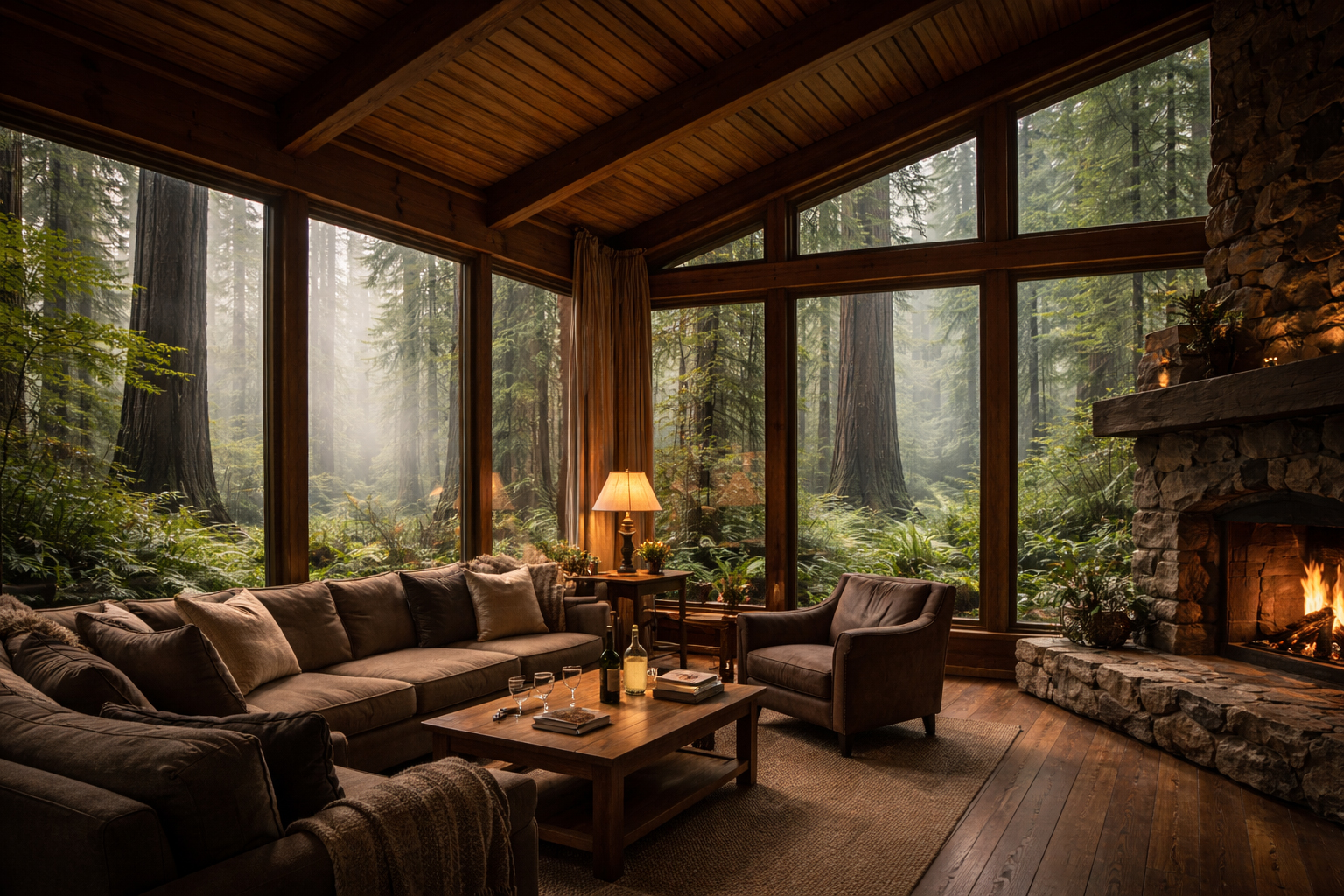 Mendocino coast quiet-luxury mood